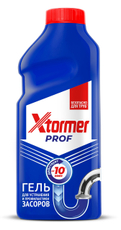 Гель для труб Xtormer Professional устранение засоров, 500мл