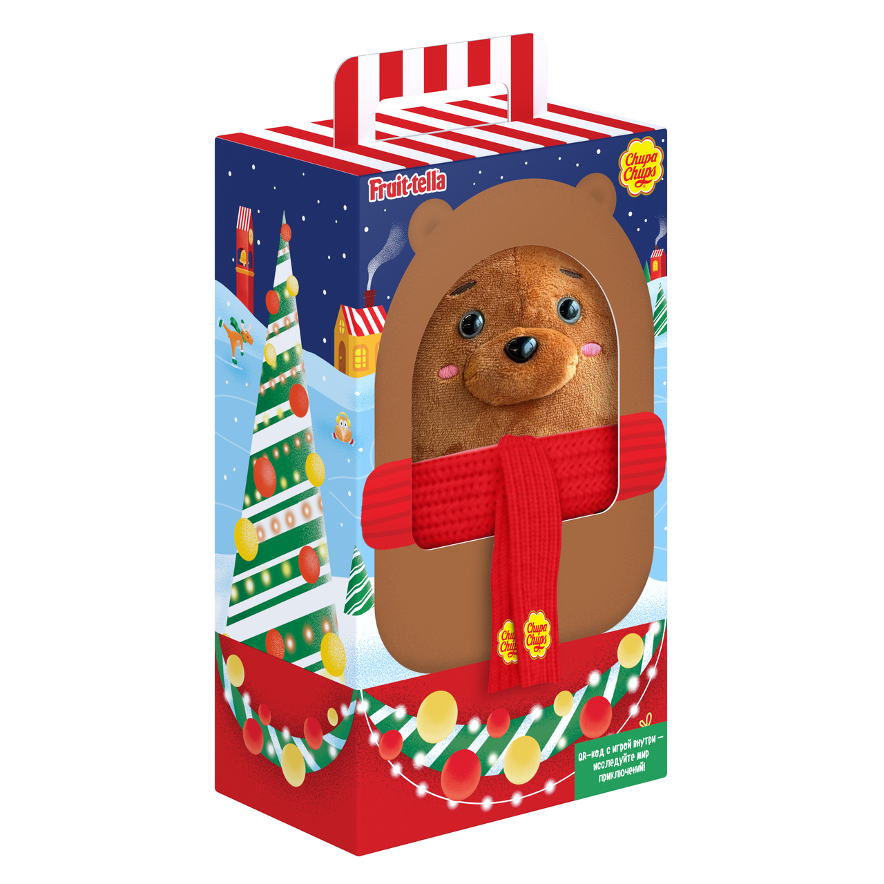 Набор подарочный Chupa Chups Fruitella Маленький друг, 139г