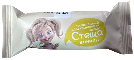 Сырок глазированный Джанкойское молоко Стеша ваниль 20%, 40г