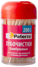 Зубочистки Paterra бамбуковые, 200шт