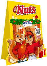 Набор подарочный Nestle Nuts Бон Пари приключение у камина, 226г