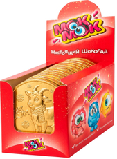 Изделие кондитерское Мок-Мок шоколадное медаль, 25г x 25 шт