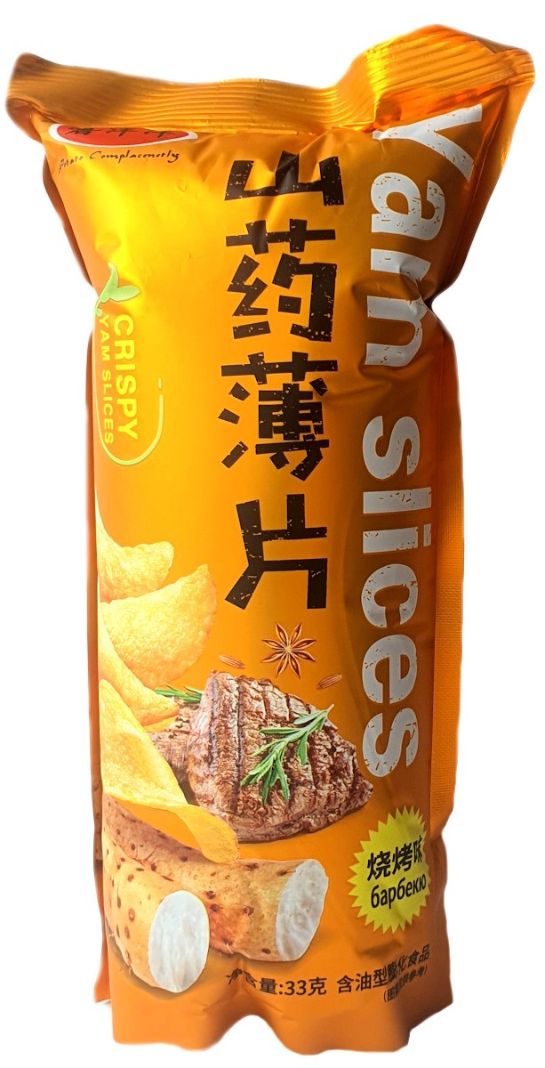 Чипсы из батата Yamchip барбекю, 33г