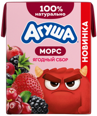 Морс Агуша Ягодный сбор, 200мл