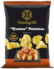 Чипсы Snackgold пататас бравас, 125г