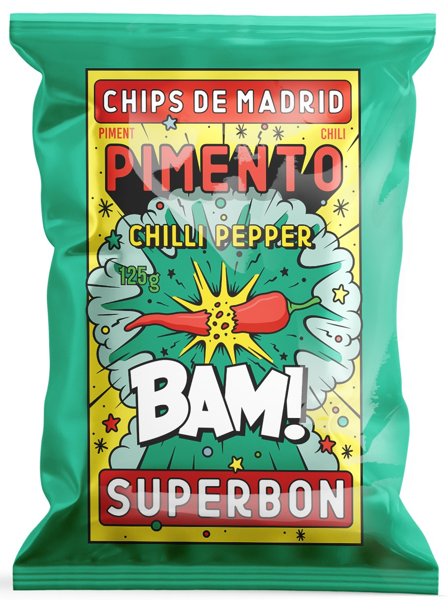 Чипсы Superbon перец чили, 125г