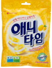 Карамель леденцовая Lotte Anytime молоко и манго, 60г