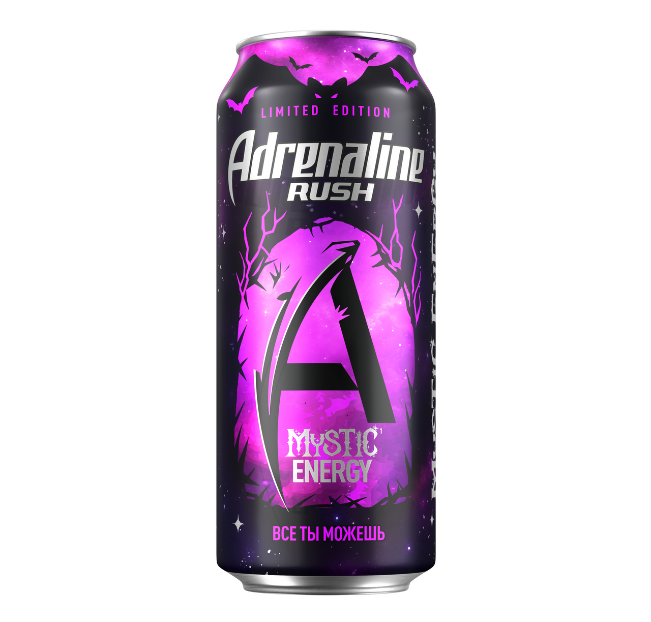 Энергетический напиток Adrenaline Rush Таинственная энергия, 449мл