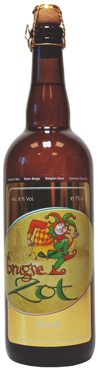 Пиво Brugse Zot Blond Blond светлое, 0.75л
