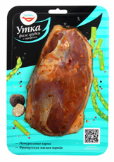 Филе грудки утенка Улыбино в маринаде с трюфелем охлажденное, 350г