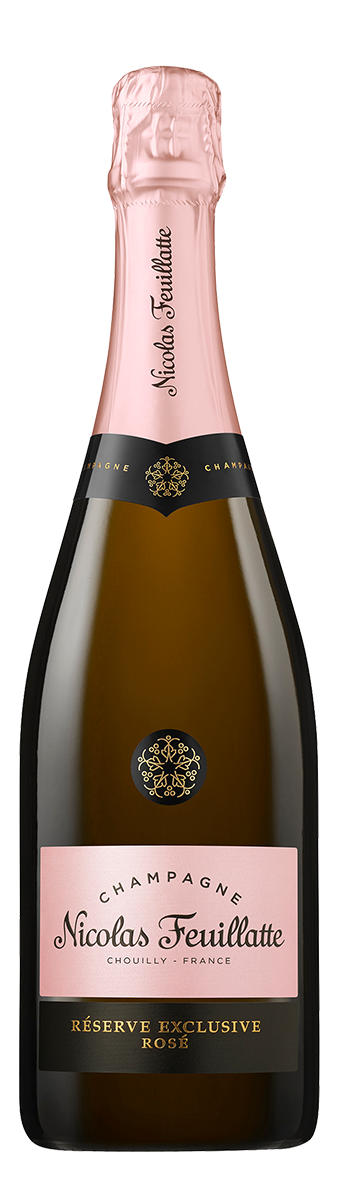 Вино игристое Шампань Nicolas Feuillatte Reserve Exclusive розовое брют, 0.75л