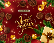 Конфеты Patislove Новый год шоколадные, 290г