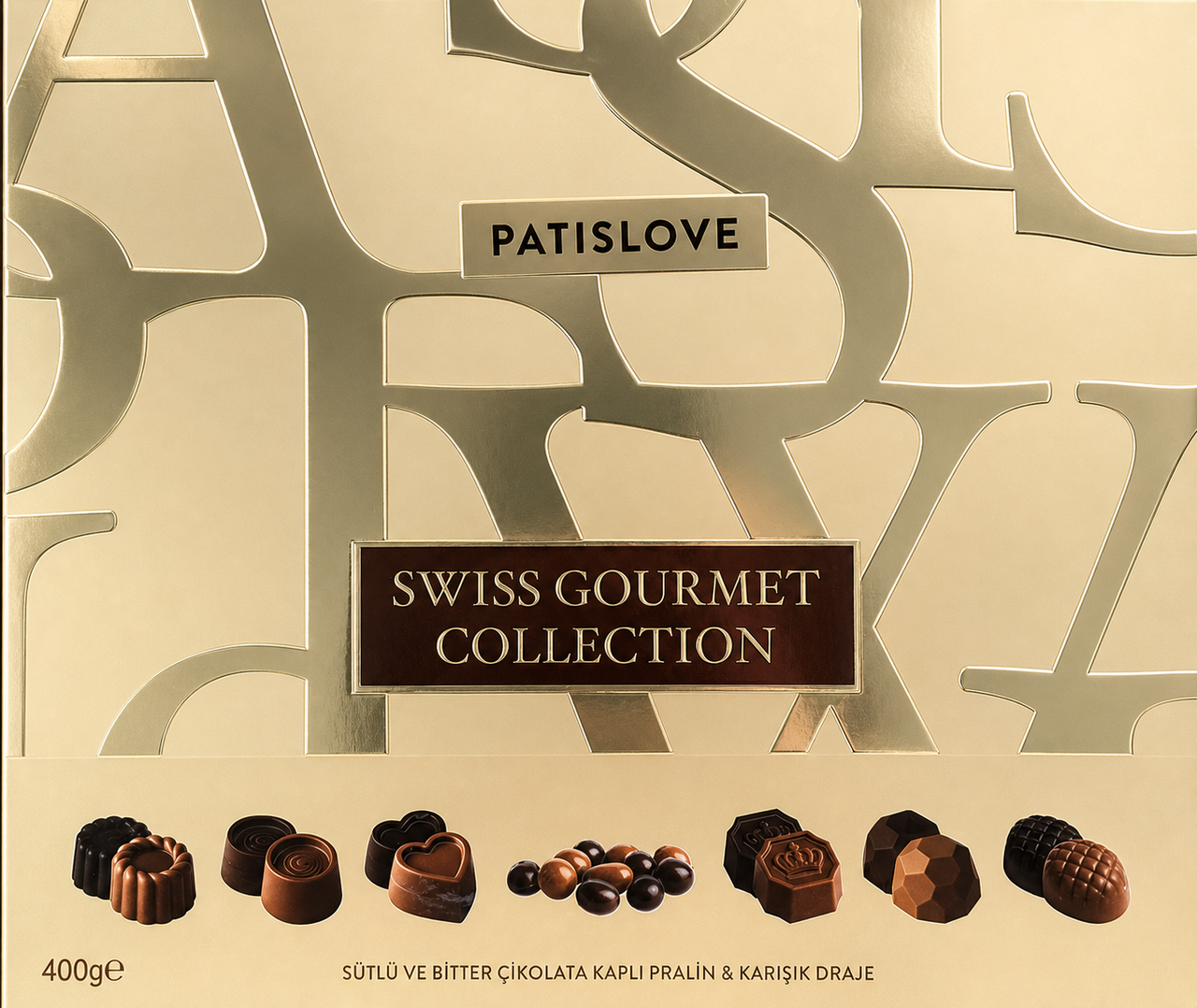 Конфеты Patislove шоколадные изысканная коллекция, 400г