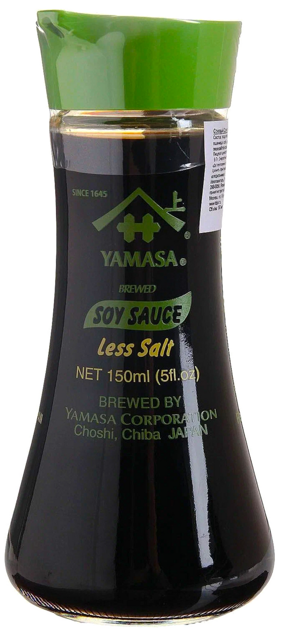 Соус Yamasa соевый с пониженным содержанием соли, 150мл
