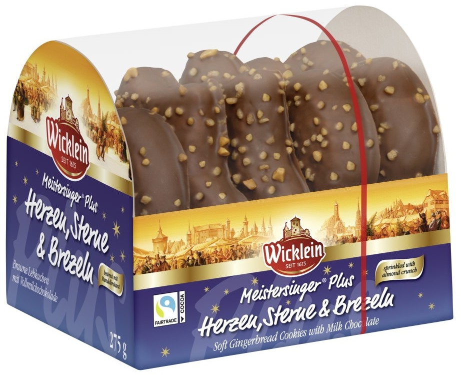 Пряники Wicklein фигурные мейстерзингер, 275г