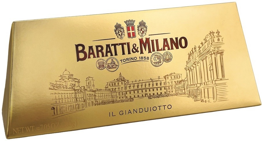 Конфеты Baratti&Milano Джиандуотти шоколадные, 200г