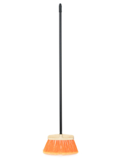 Щетка для пола Spontex Yellow Outdoor с рукояткой, 31см