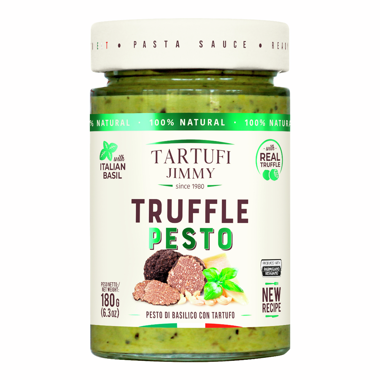 Соус Tartufi Jimmy Песто по-генуэзски с трюфелем, 180г