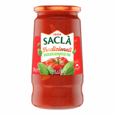 Соус Sacla Tradizionali томатный с базиликом, 290г