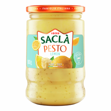 Соус Sacla песто с лимоном, 190г
