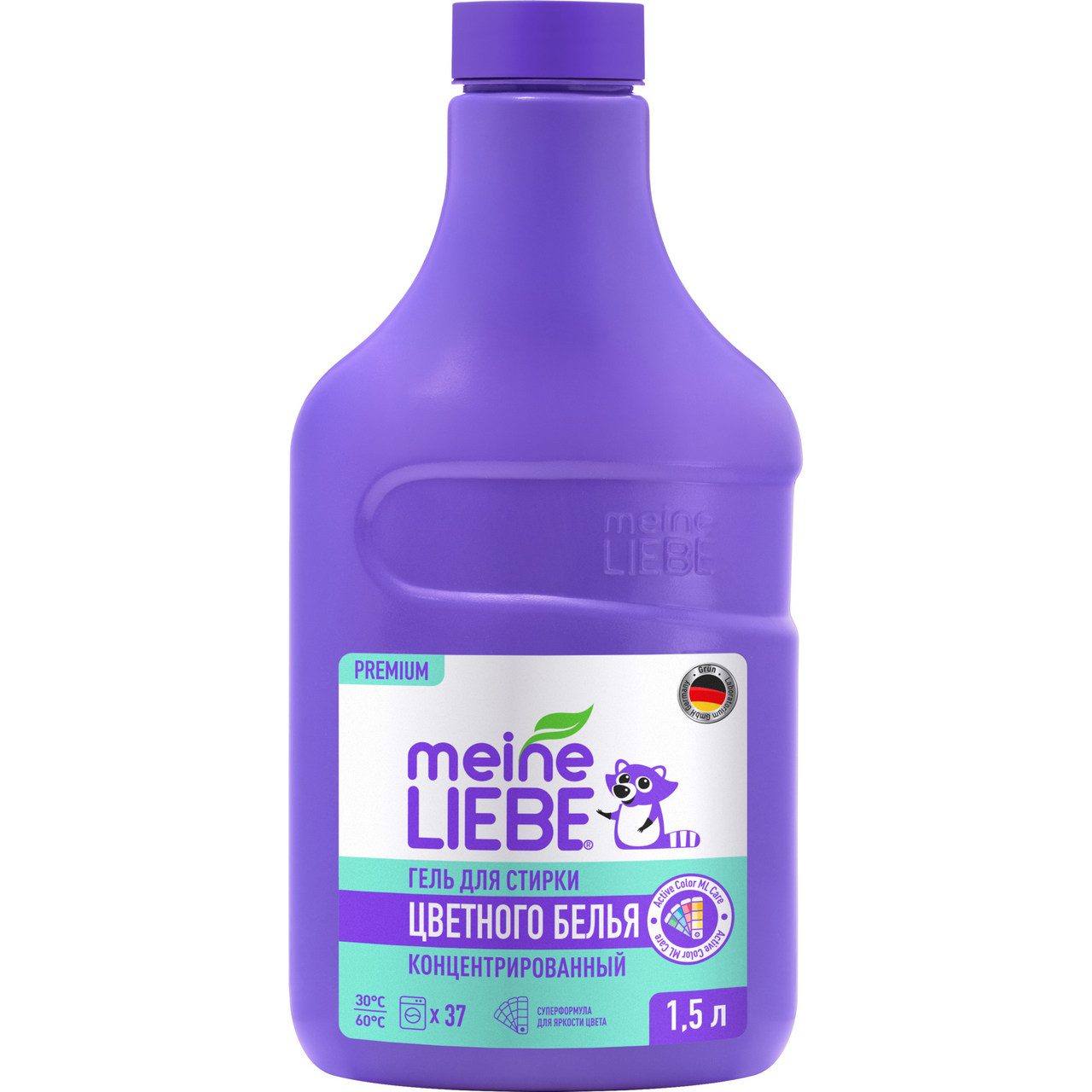 Гель для стирки Meine Liebe для цветного белья концентрат, 1.5л