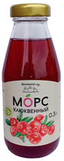 Морс Хвалынский сад Клюквенный, 300мл