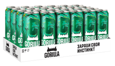 Энергетический напиток Gorilla мохито, 450мл x 24 шт