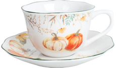 Чайная пара Коралл Pumpkin Season, 220мл