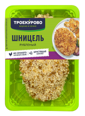 Шницель куриный Троекурово с хрустящей корочкой охлажденный, 320г