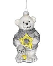 Украшение елочное Christmasdeluxe Медвежата, 12.9см
