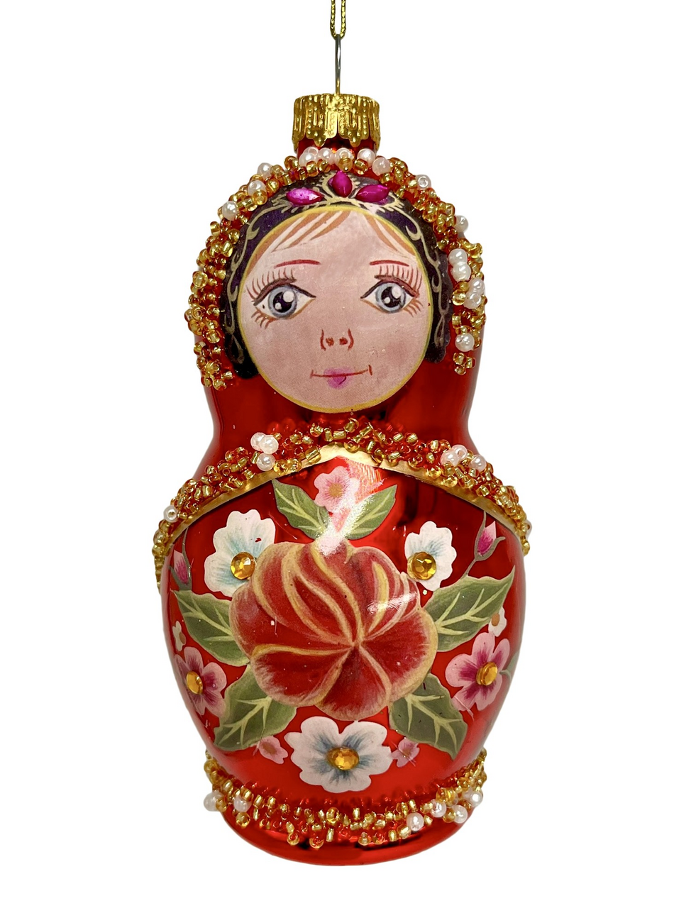 Украшение елочное Christmasdeluxe Матрешка, 13см