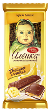 Шоколад Аленка крем и банан, 87г