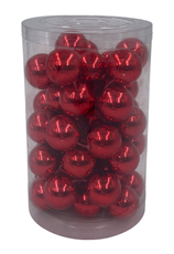 Бусы на елку Christmasdeluxe красный, 1.25м