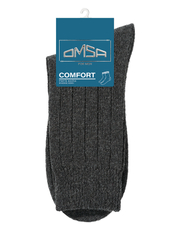 Носки мужские Omsa Comfort 306 Grigio полиэстер, акрил и шерсть размер 42-44