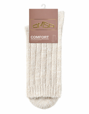 Носки женские Omsa Comfort 353 Beige полиэстер и полиамид люрекс высокие размер 39-41