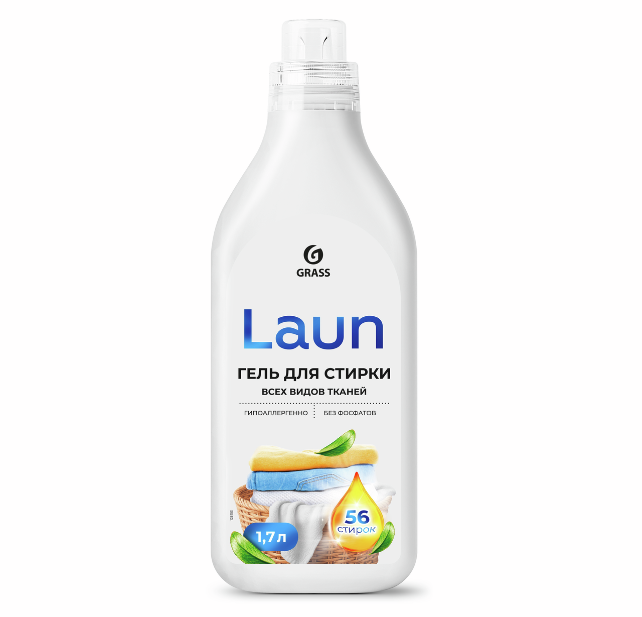Гель для стирки Grass Laun для всех видов тканей, 1.7л