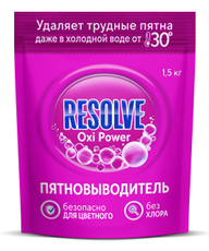Пятновыводитель Resolve Oxi Power, 1.5кг