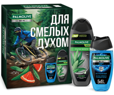 Набор подарочный Palmolive Men Спорт Гель для душа 250мл и шампунь-кондиционер против перхоти 450мл