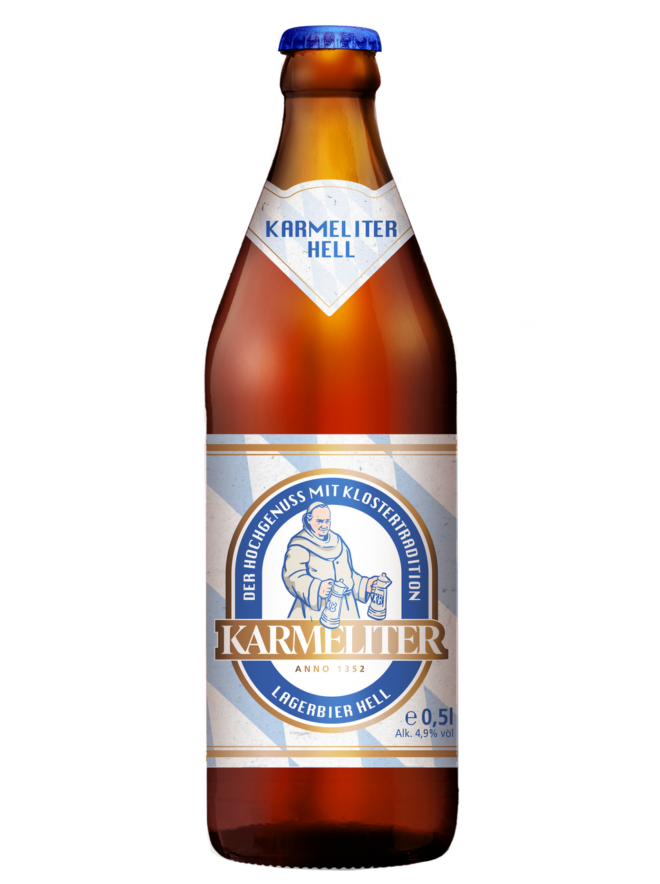 Пиво Karmeliter Hell светлое, 0.5л