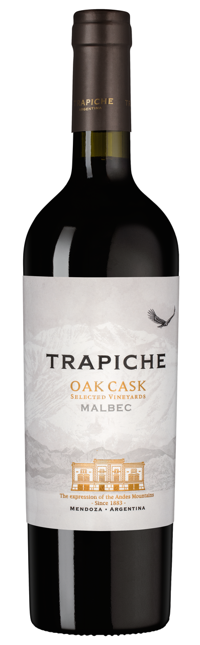 Вино Trapiche Oak Cask Malbec красное сухое, 0.75л