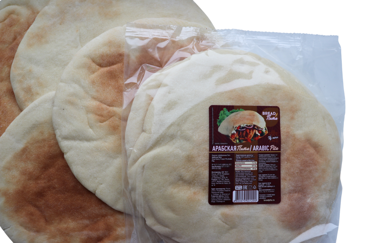 Пита BreadПита Арабская 4шт, 300г