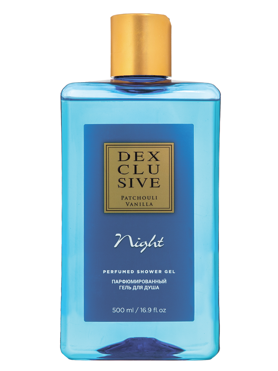 Гель для душа Dexclusive Night Patchouli Vanil парфюмированный, 500мл