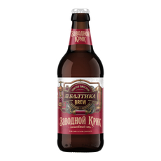 Пивной напиток Балтика Brew Заводной крик вишня, 0.44л