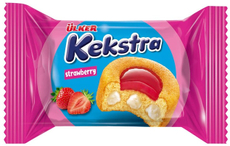 Кекс Ulker Kekstra сливочная начинка и клубничный соус, 40г