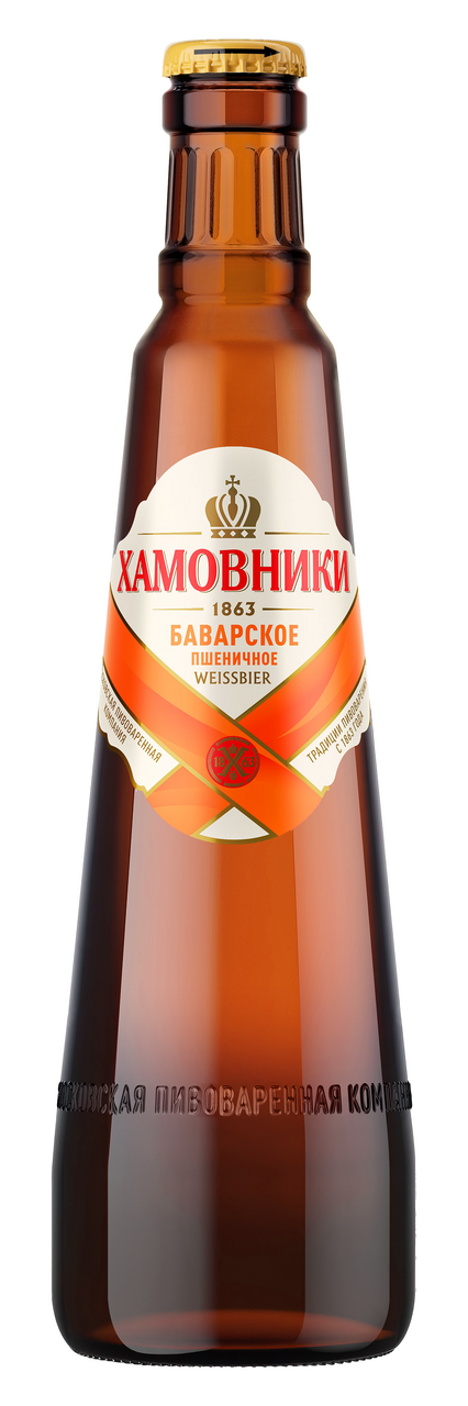 Пиво Хамовники пшеничное светлое, 0.45л