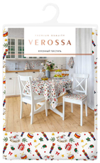 Скатерть Verossa Новый Год Новый Год Щелкунчик, 144 x 200см