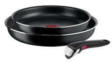 Набор сковород Tefal Ingenio с ручкой 3 предмета 24см и 28см