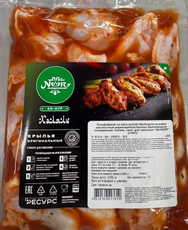 Крылья цыплят-бройлеров An-Noor Халяль Оригинальные маринованные охлажденные в пакете для запекания, 750г