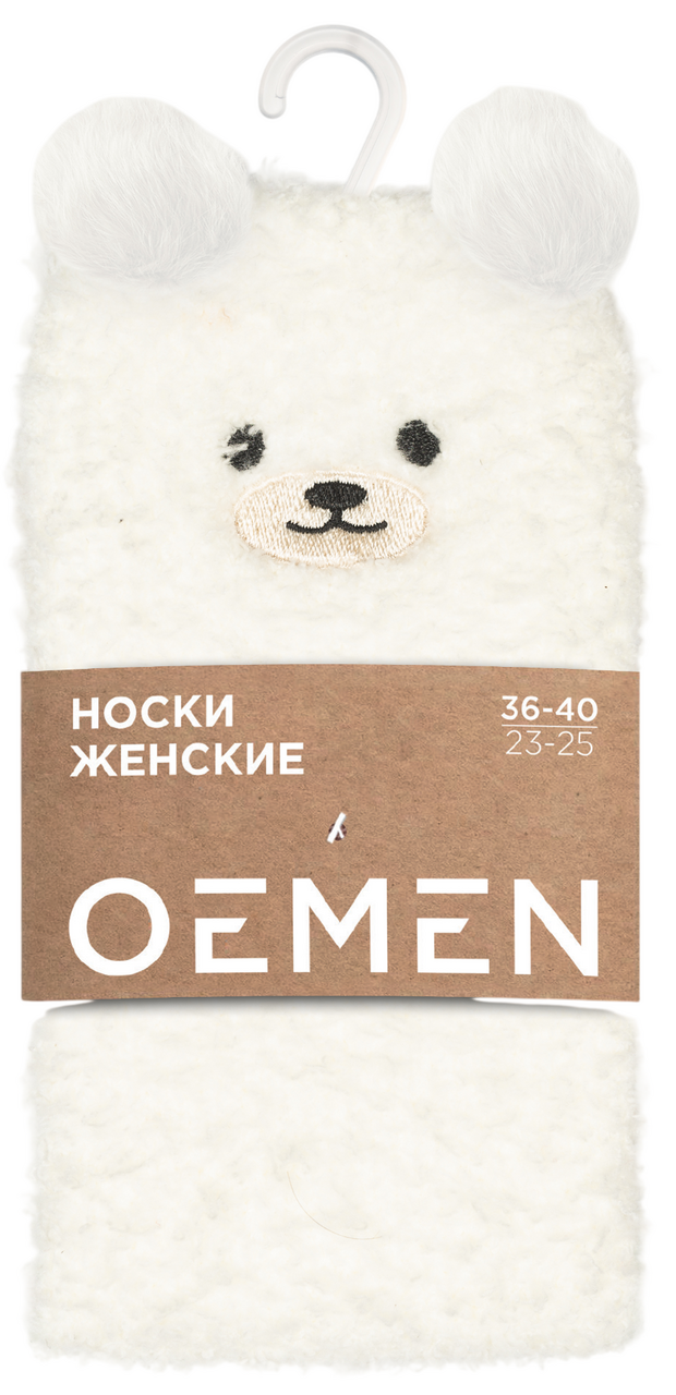 Носки женские Oemen Тедди плюшевые хлопок и полиэстер