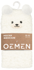Носки женские Oemen Тедди плюшевые хлопок и полиэстер